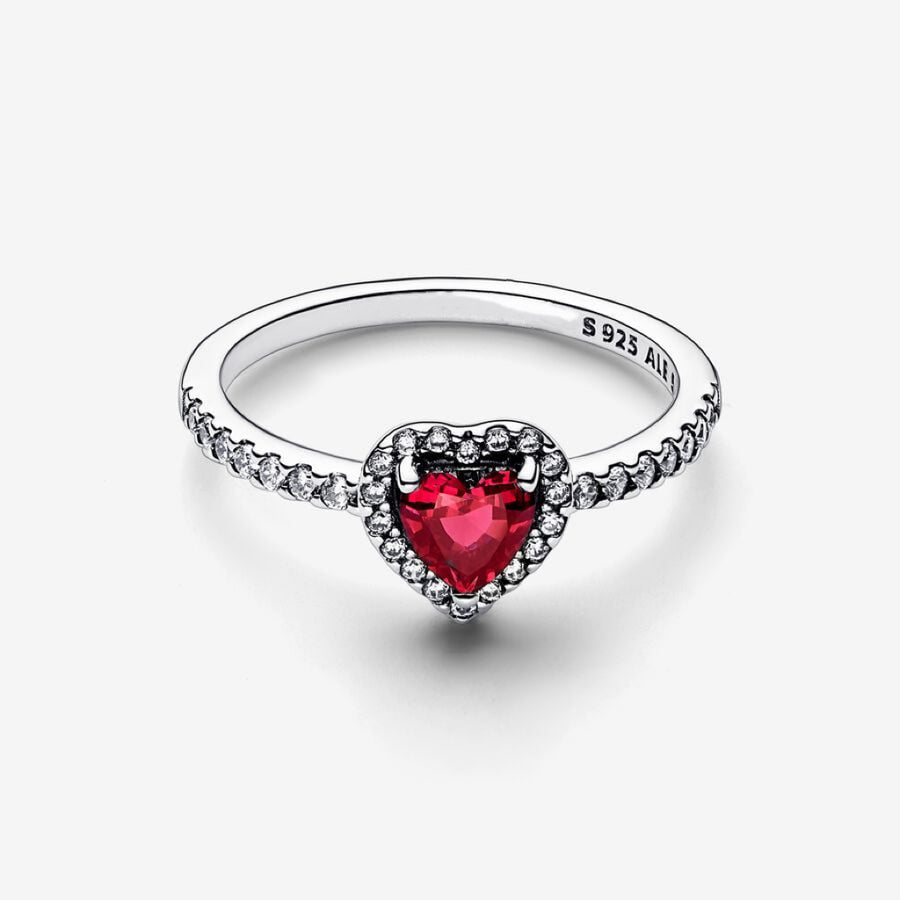 Elevated Heart Ring