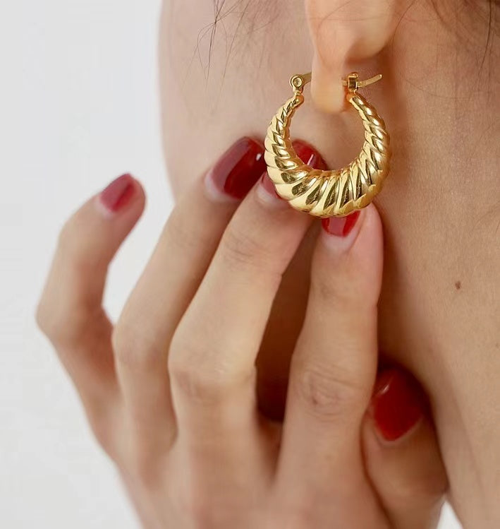 Croissant Earrings